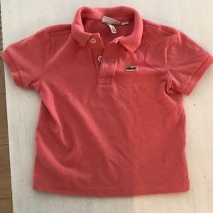 Lacoste toddler polo shirt